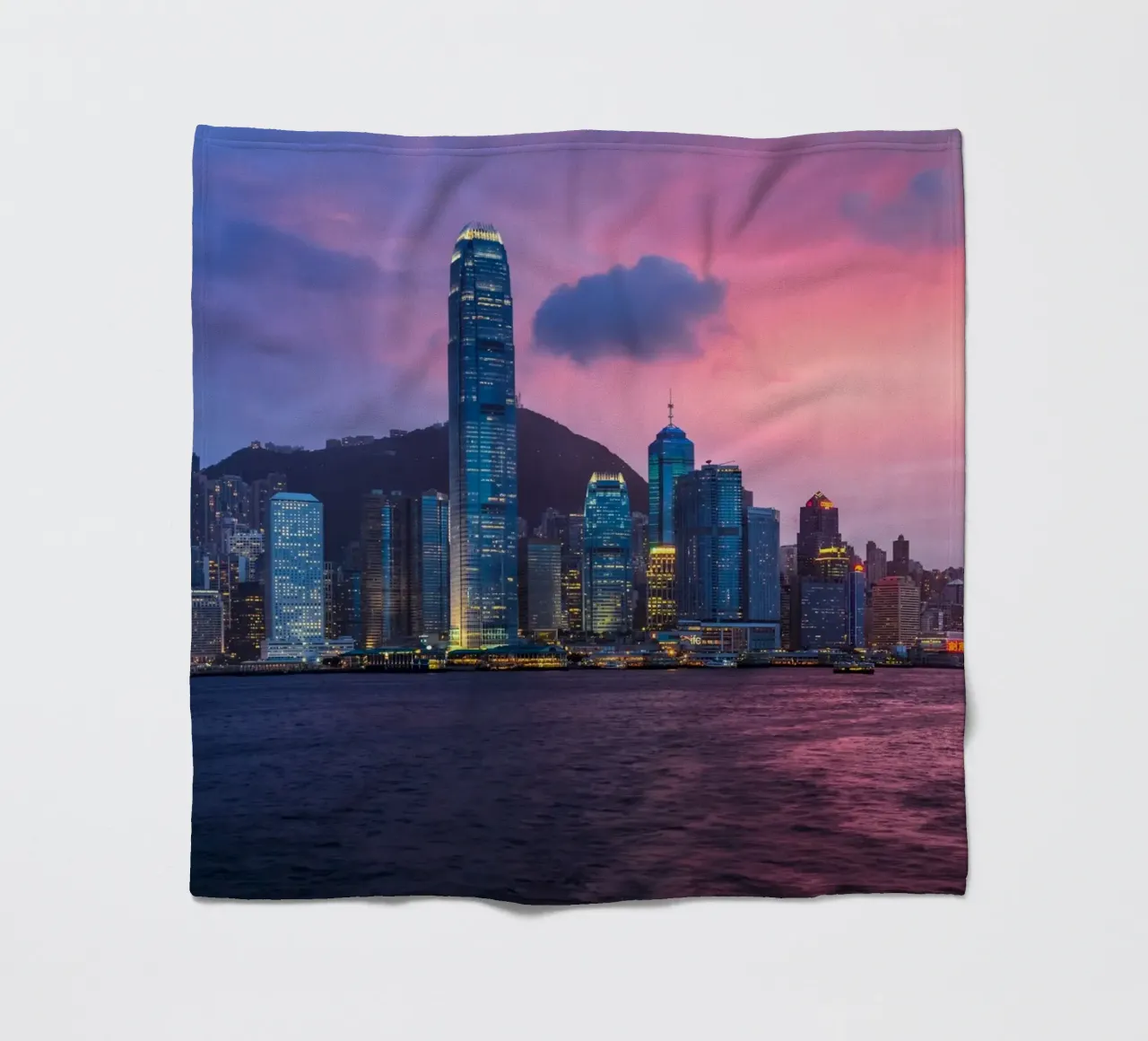 HONG KONG 04 coperta in pile da Tom Uhlenberg
