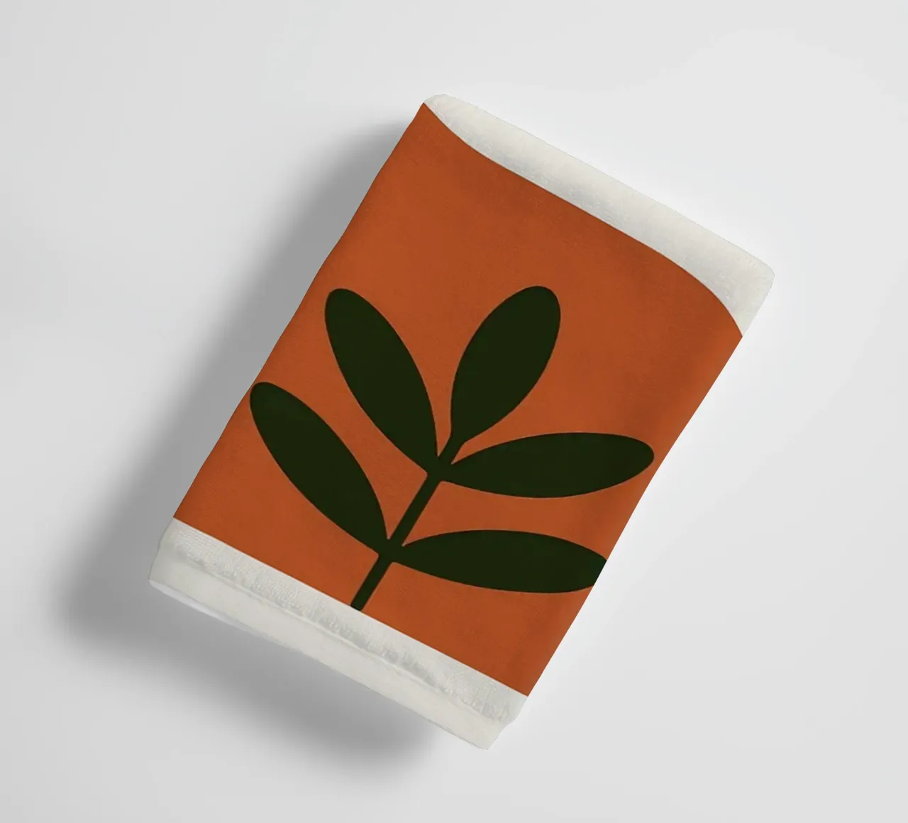 Abstract Botanisch Landschap Kunstdruk badhanddoek van Damion Francis