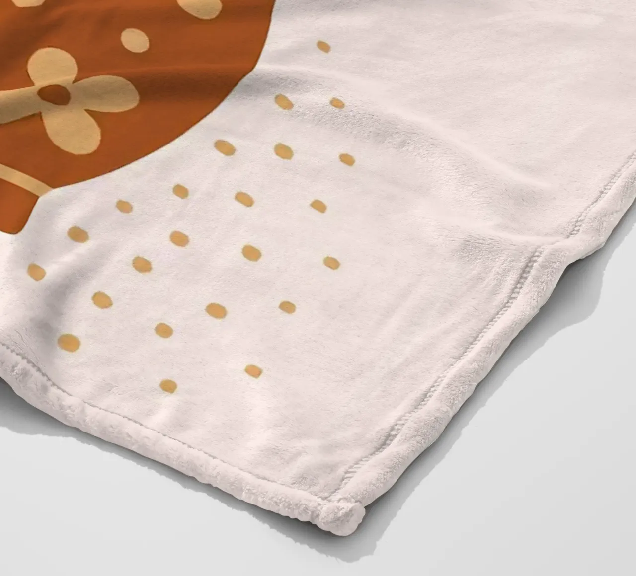 Illustrazione di un cactus in una tazza coperta in pile da Damion Francis