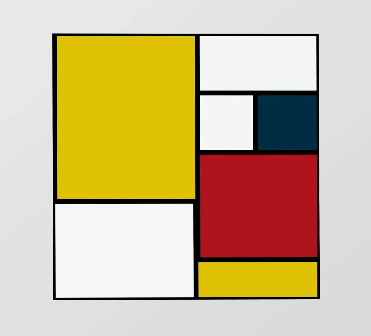 Minimalist modern art design telo in pvc da good-vibes