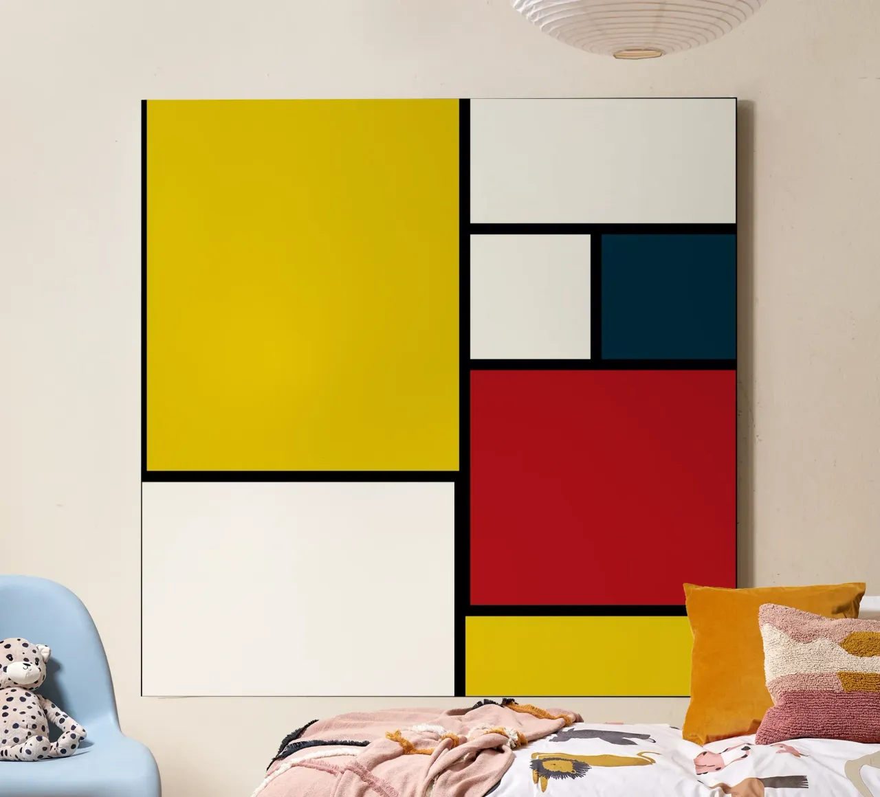 Minimalist modern art design tela con Cornice a cassetta da good-vibes