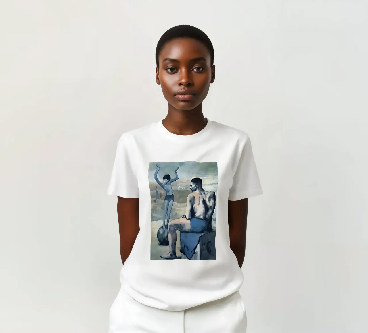 Ragazza con la palla t-shirt da loniegrimes