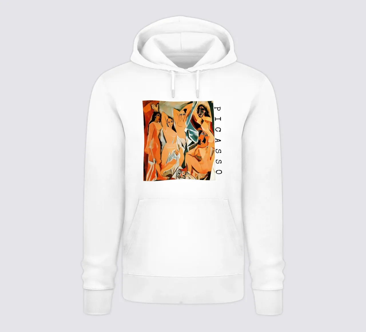 Les Demoiselles d'Avignon felpa con cappuccio da loniegrimes