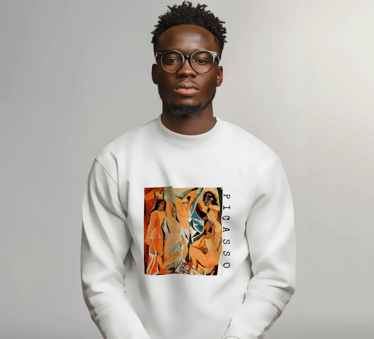 Las señoritas de Avignon sudadera de loniegrimes
