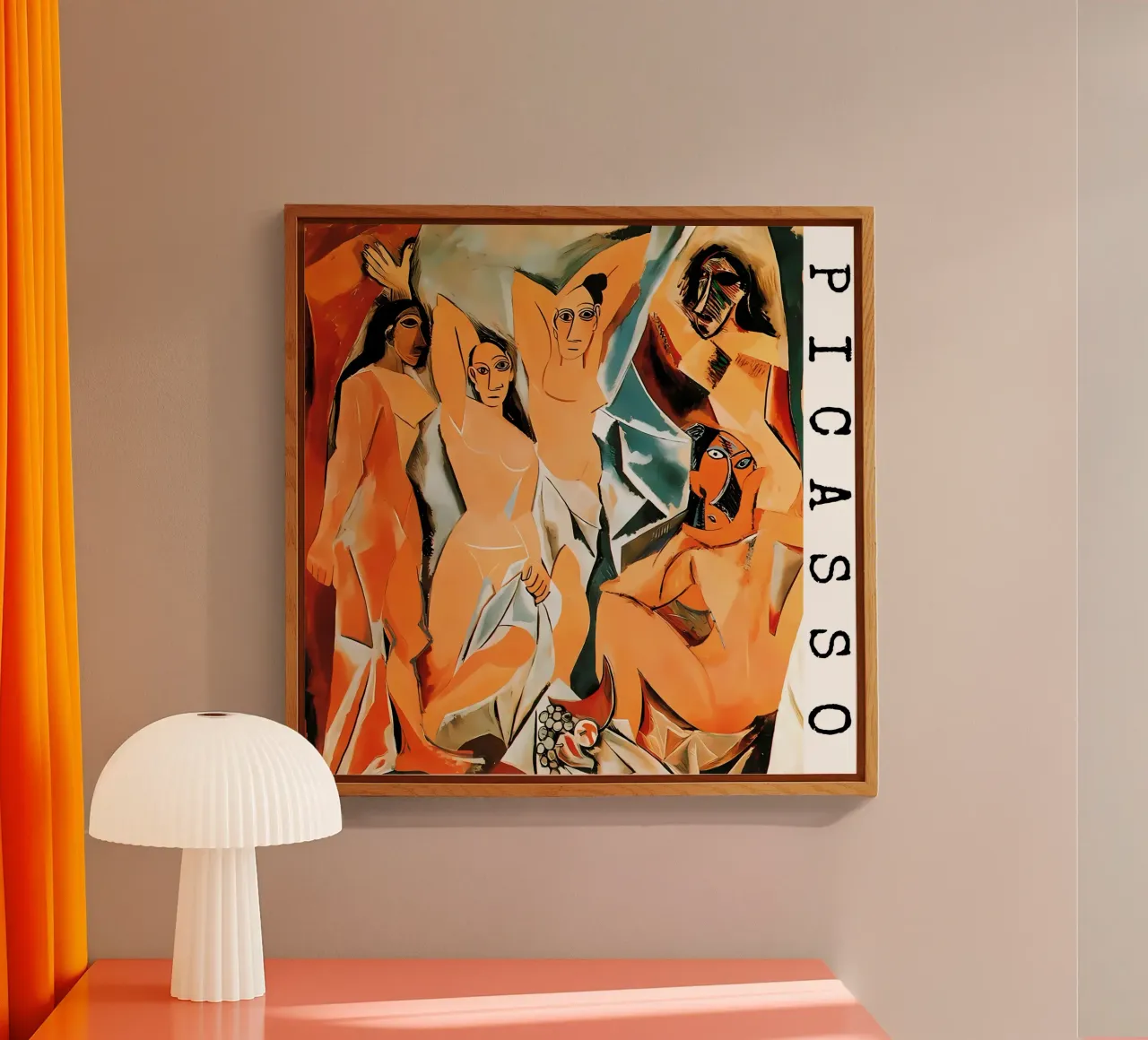 Les Demoiselles d'Avignon plexiglass da loniegrimes