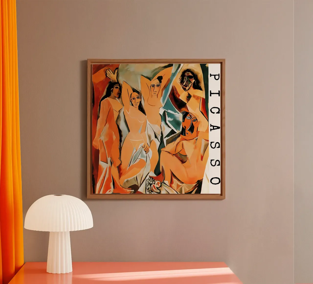 Les Demoiselles d'Avignon alluminio dibond da loniegrimes