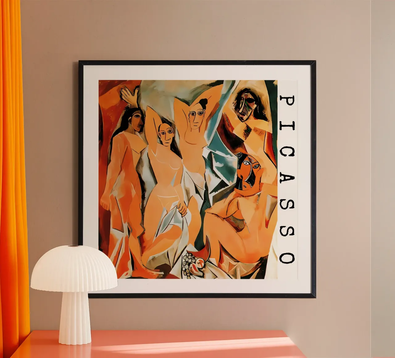Les Demoiselles d'Avignon carta hahnemühle da loniegrimes