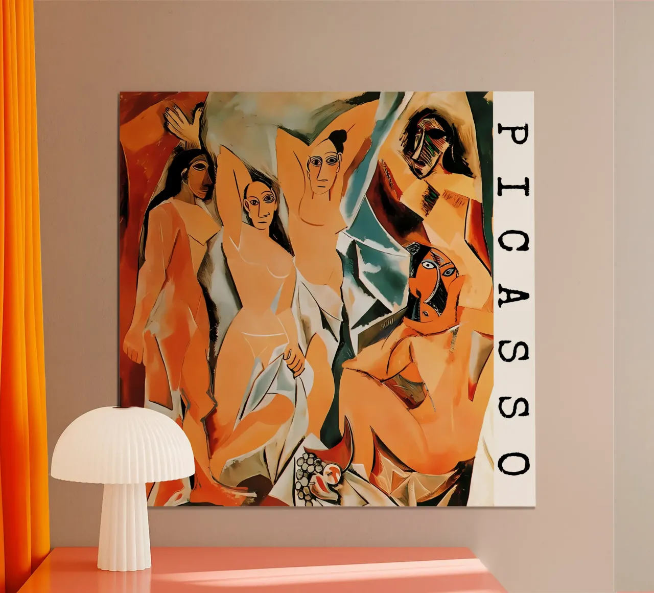 Les Demoiselles d'Avignon carta hahnemühle da loniegrimes