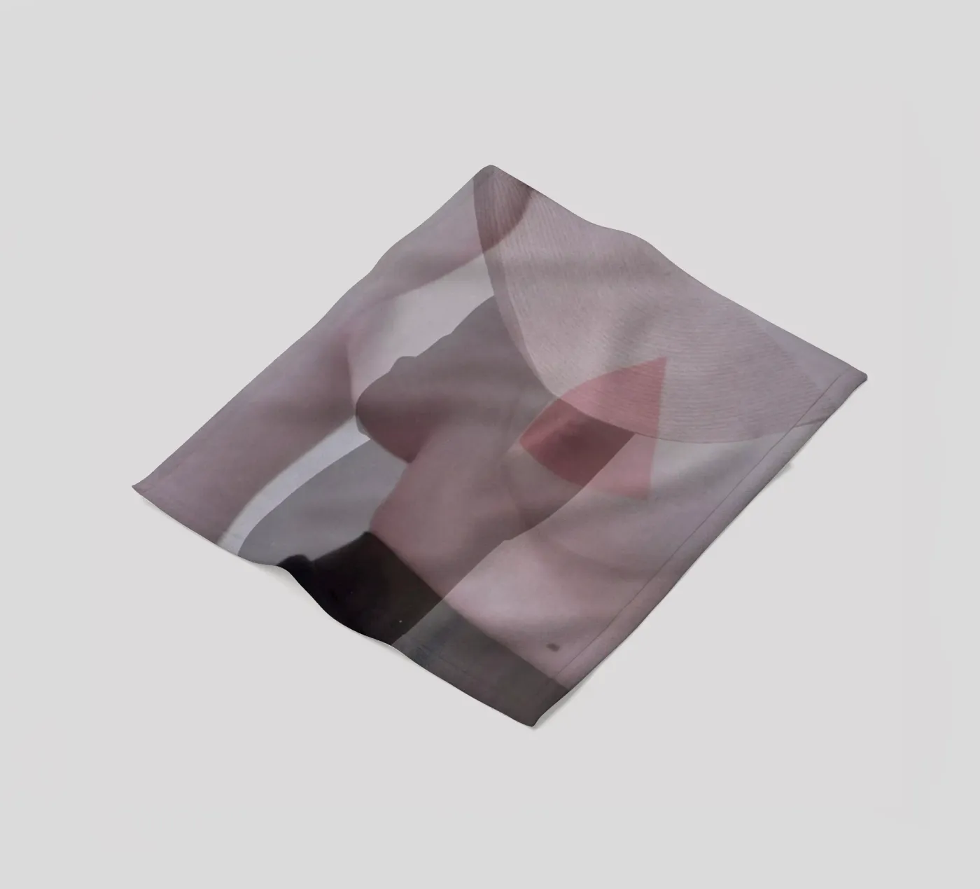 Linea fleecedeken van dekonstruktiv