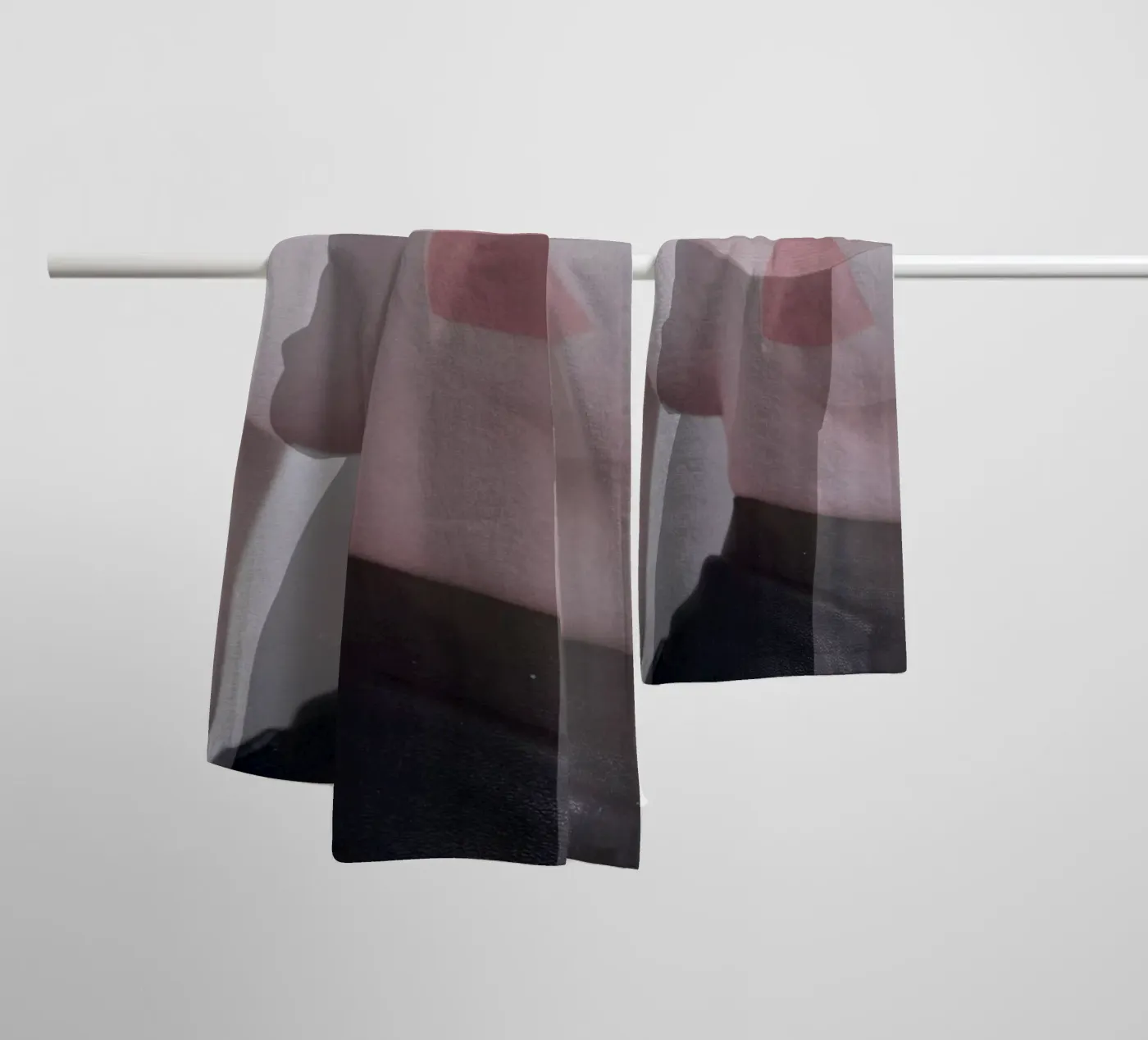 Linea badhanddoek van dekonstruktiv