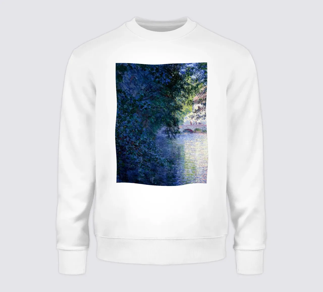 Lago di Monet Astratto felpa da KOOL STORE