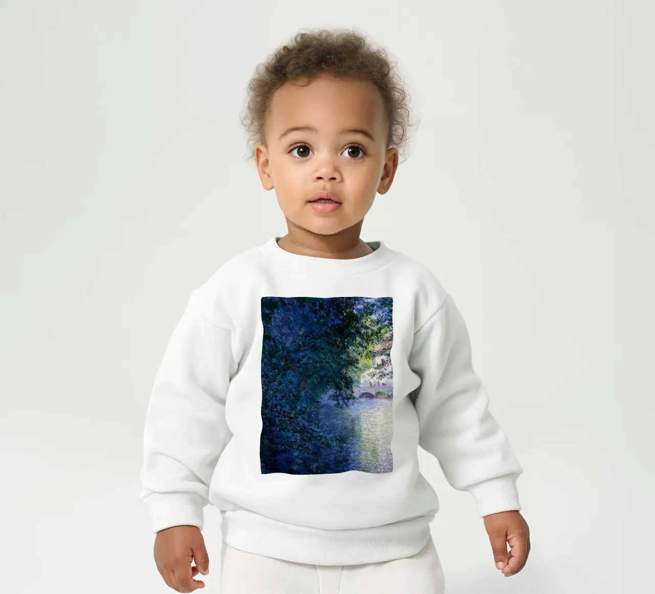 Lago di Monet Astratto felpa neonato da KOOL STORE