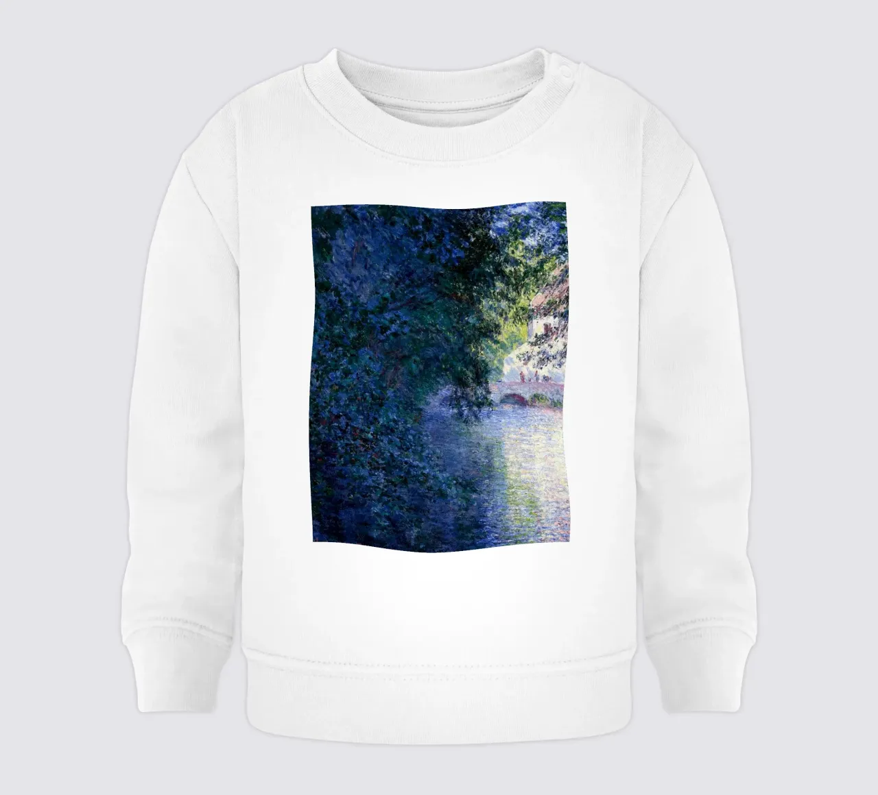 Lago di Monet Astratto felpa neonato da KOOL STORE