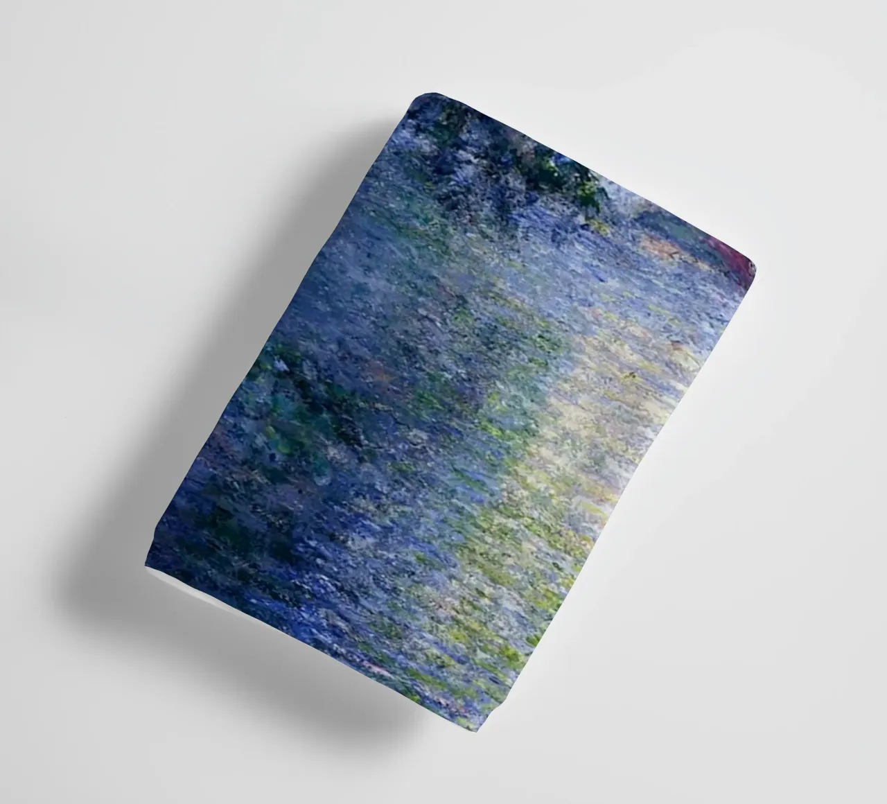 Monet Lake Abstract towel by KOOL STORE