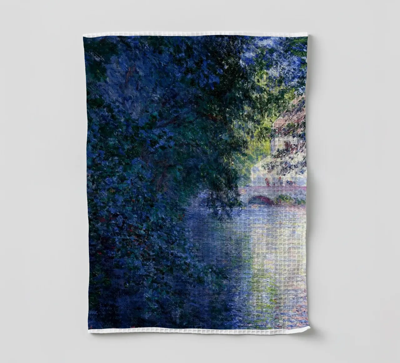 Monet Meer Abstract theedoek van KOOL STORE