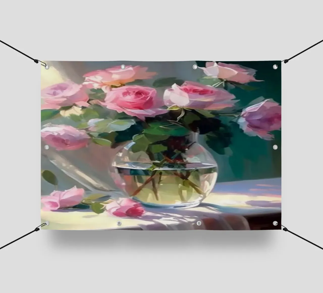 Vaso di fiori Mone telo in pvc da KOOL STORE