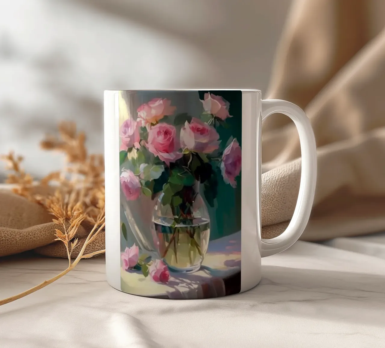 Vaso di fiori Mone tazza in ceramica da KOOL STORE