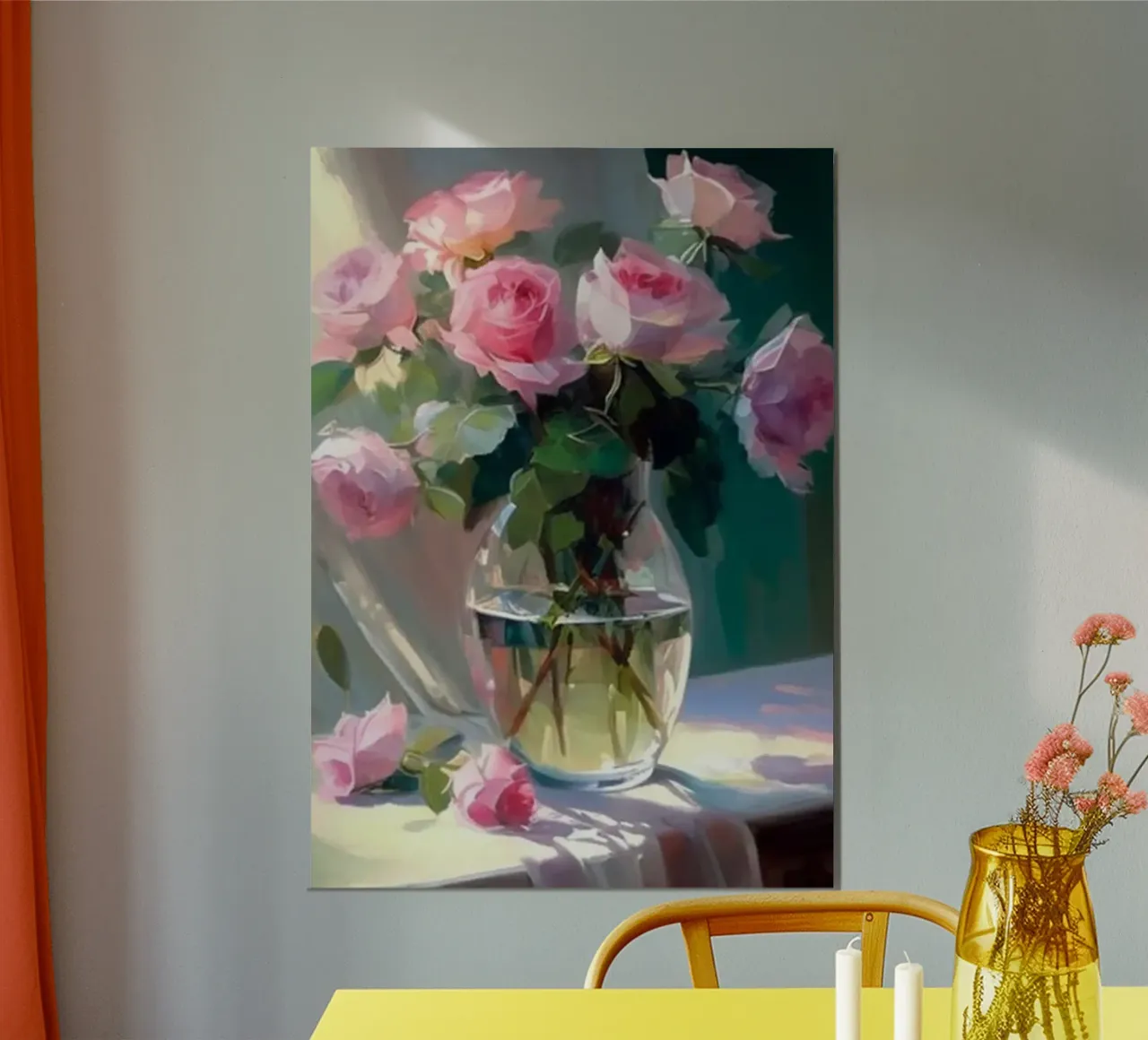 Vaso di fiori Mone carta hahnemühle da KOOL STORE