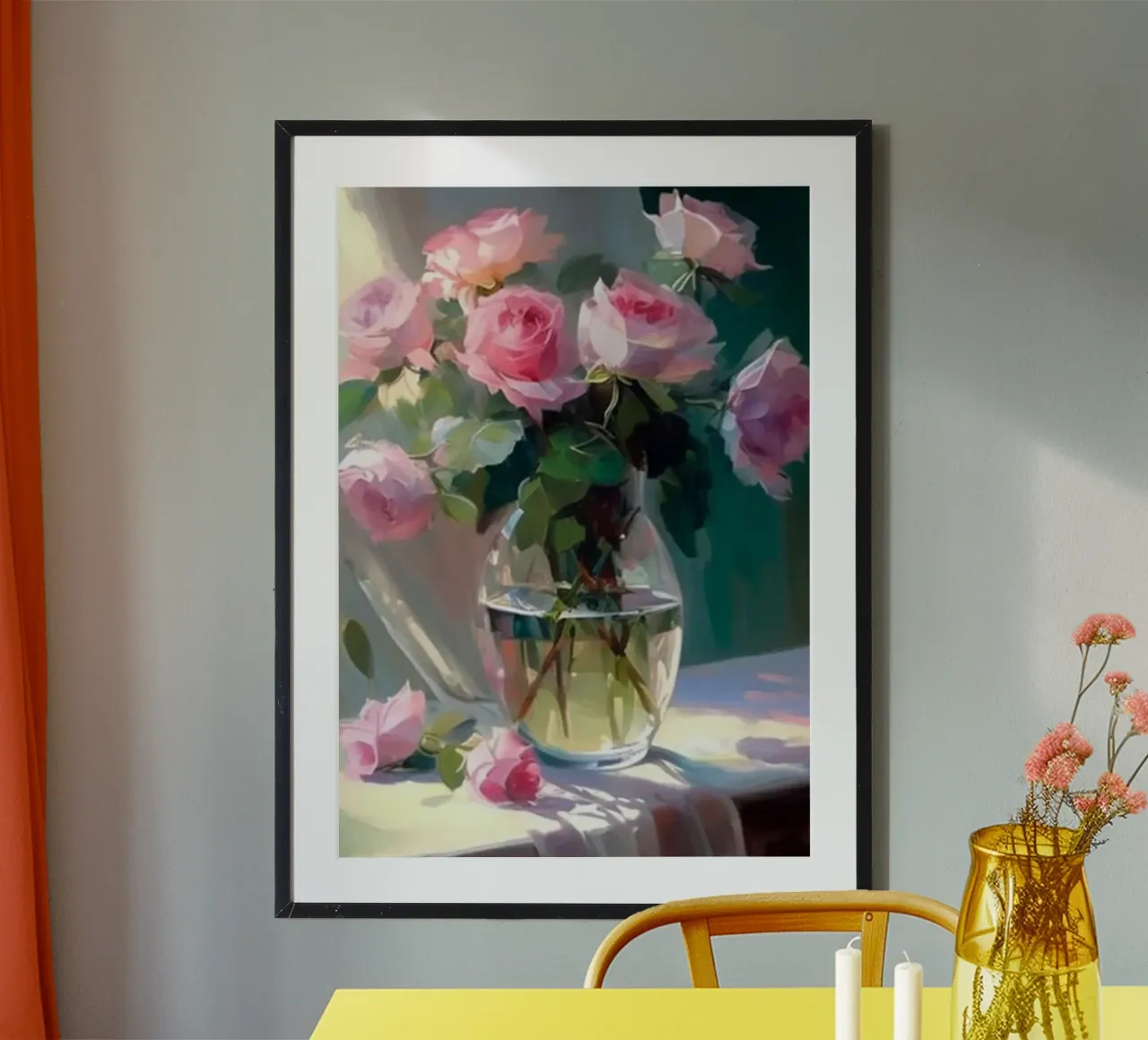 Vaso di fiori Mone carta hahnemühle da KOOL STORE