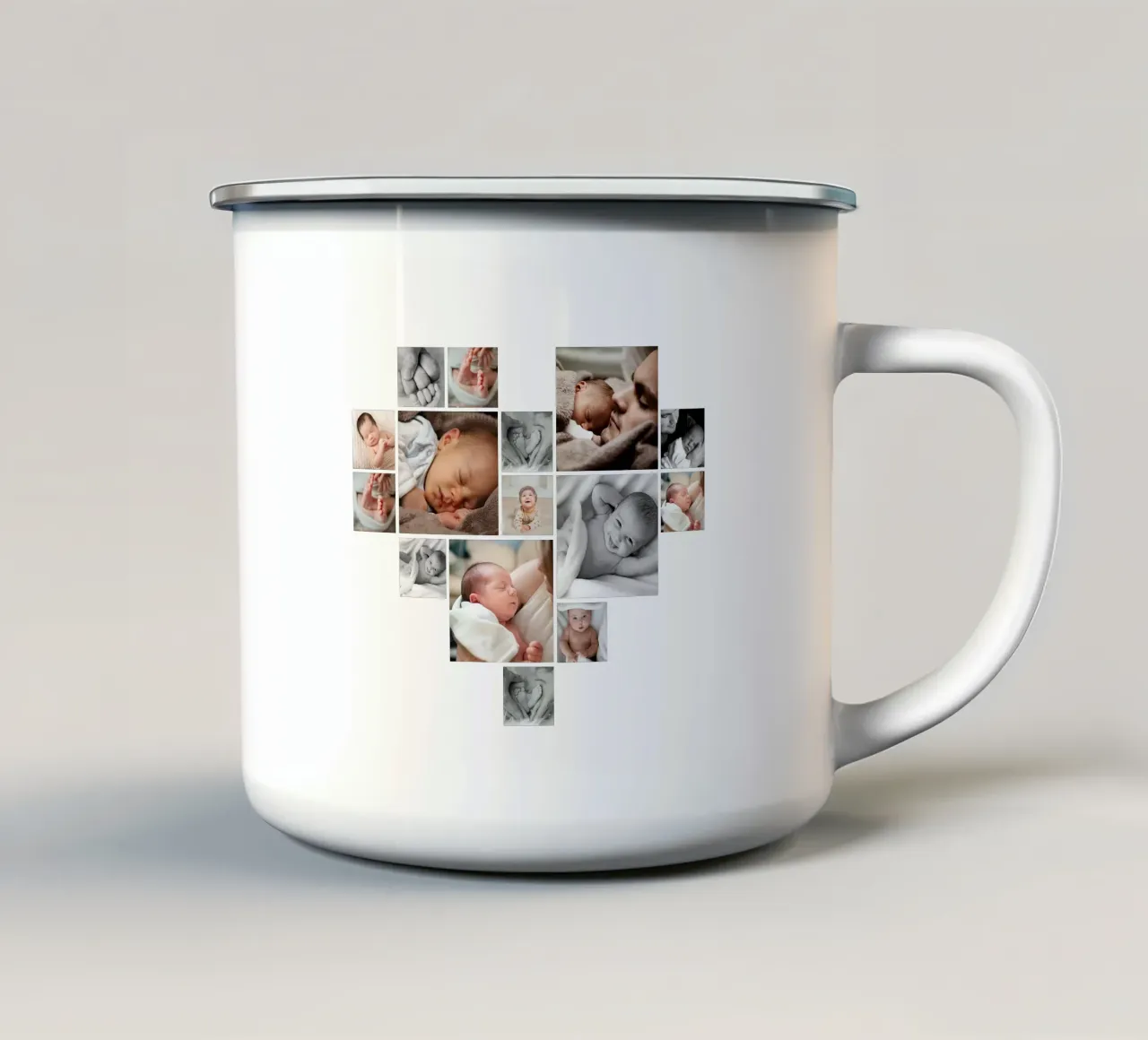 Full of Love tazza in smalto da we line studio - design
