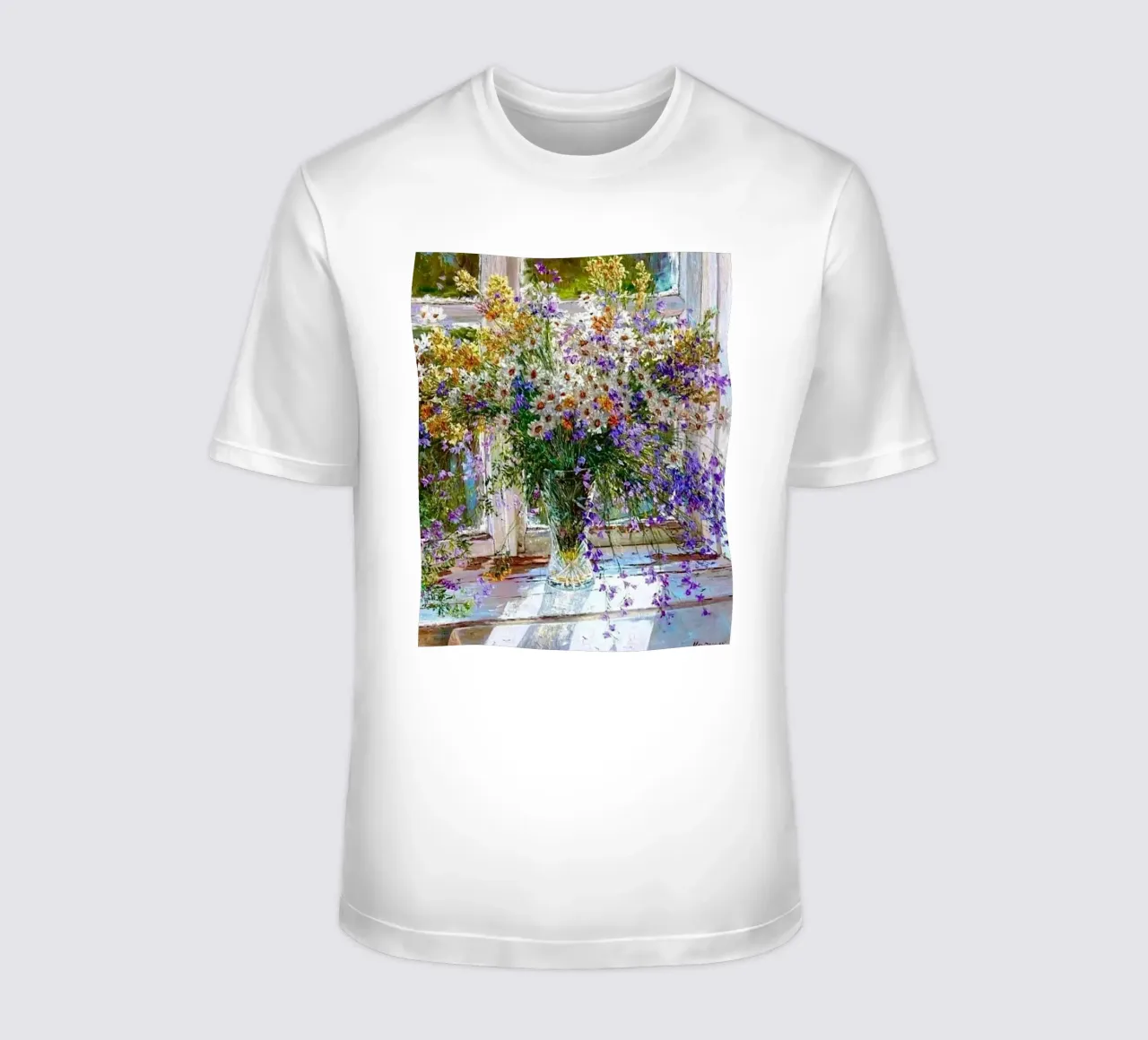 I fiori viola di Monet t-shirt da KOOL STORE