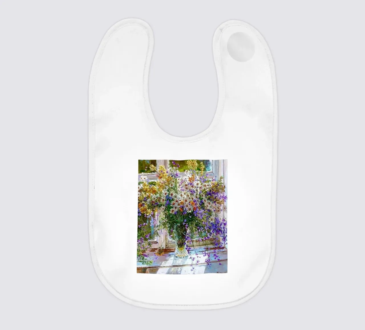 I fiori viola di Monet bavaglino da KOOL STORE