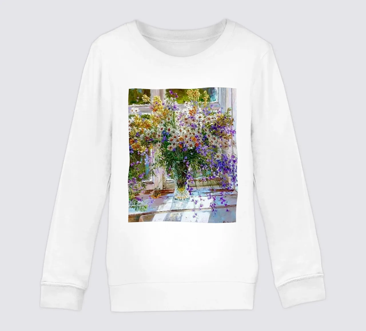 I fiori viola di Monet felpa bambino da KOOL STORE