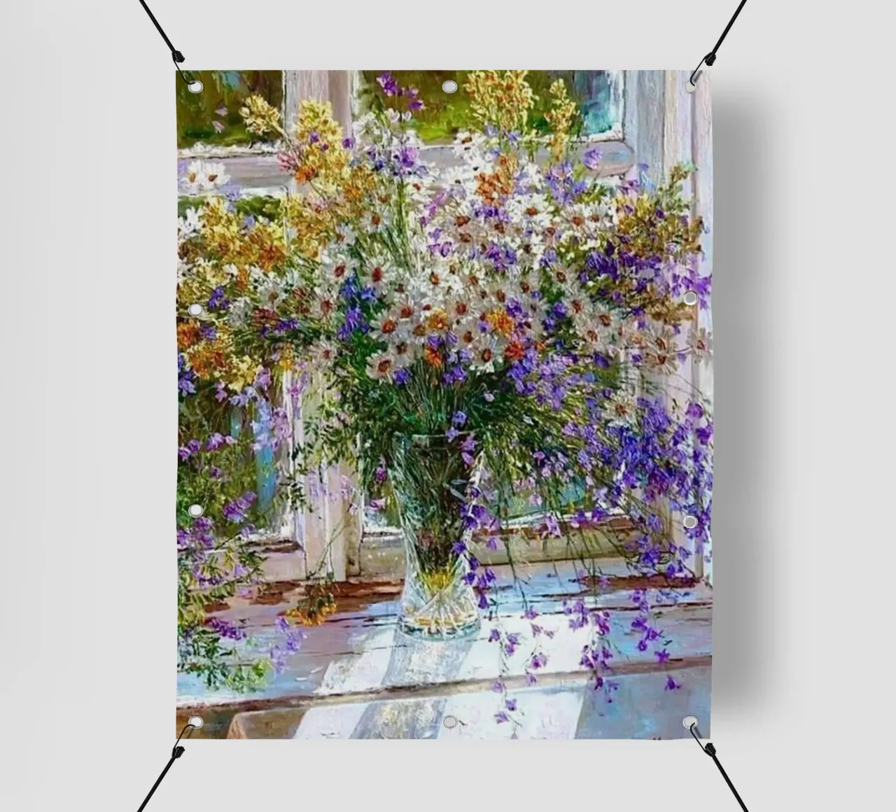 I fiori viola di Monet telo in pvc da KOOL STORE