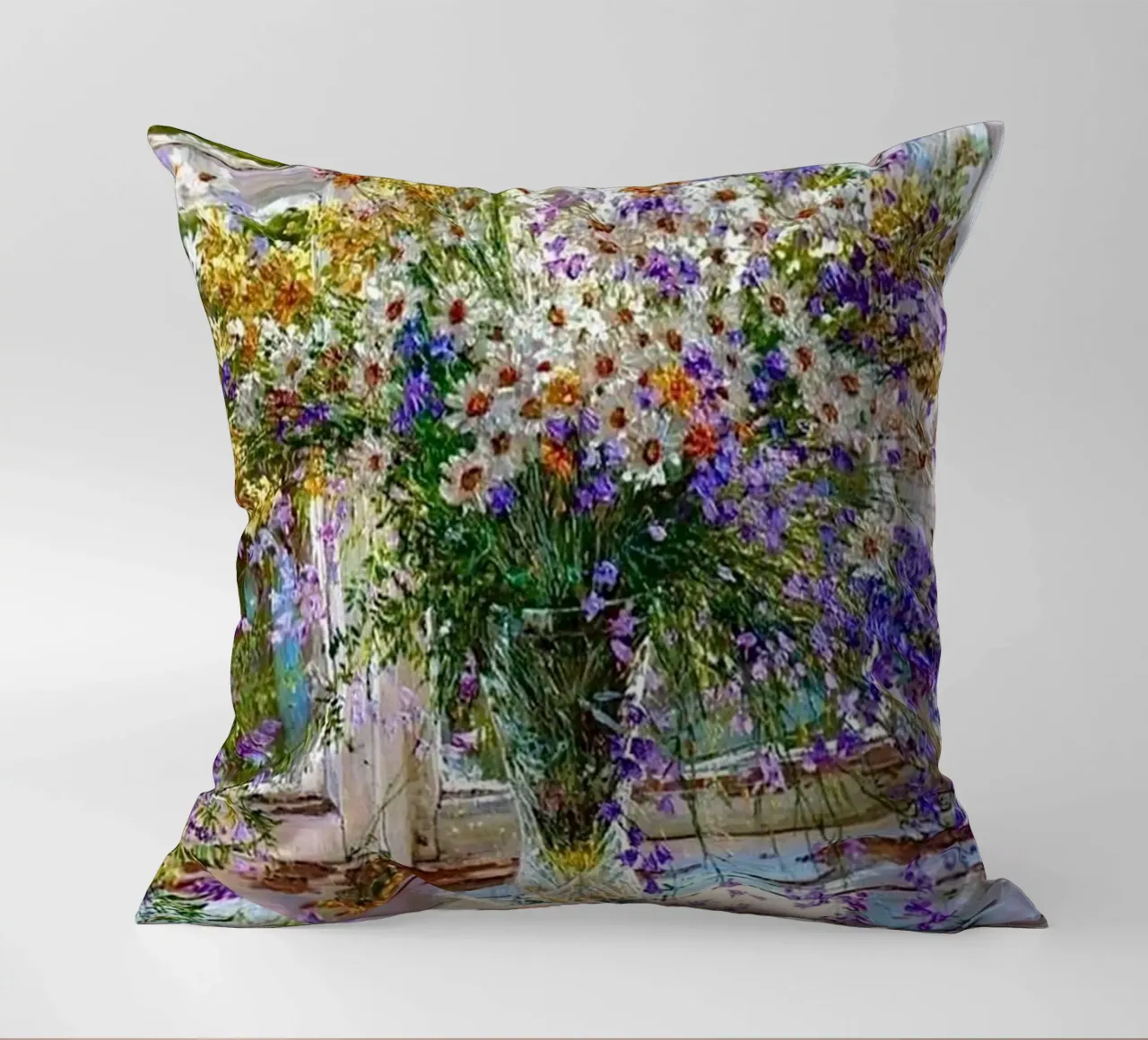 I fiori viola di Monet cuscino da KOOL STORE