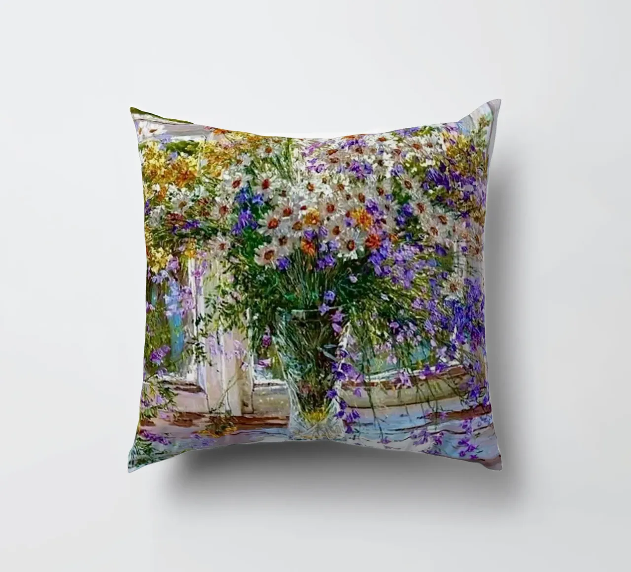 I fiori viola di Monet cuscino da KOOL STORE