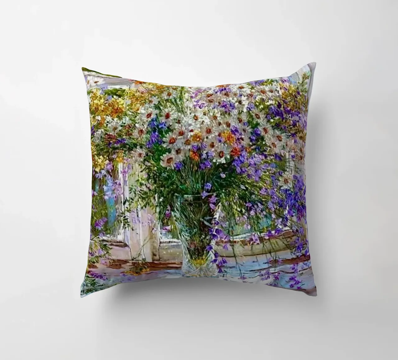 I fiori viola di Monet cuscino da KOOL STORE