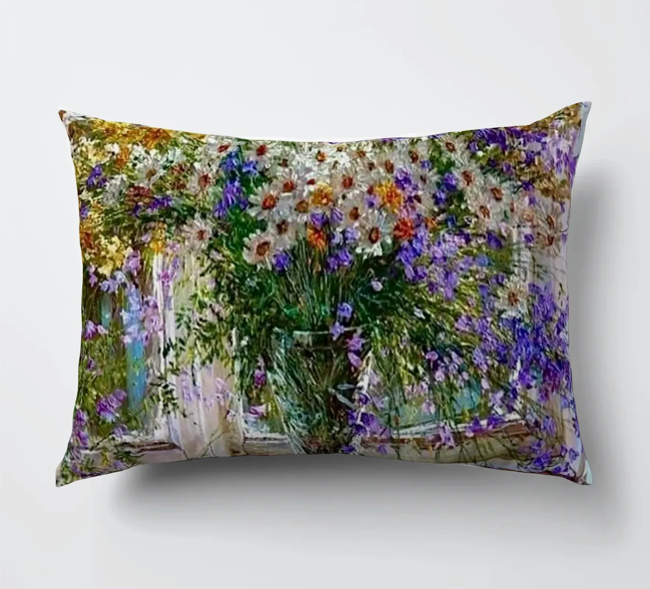 I fiori viola di Monet cuscino da KOOL STORE