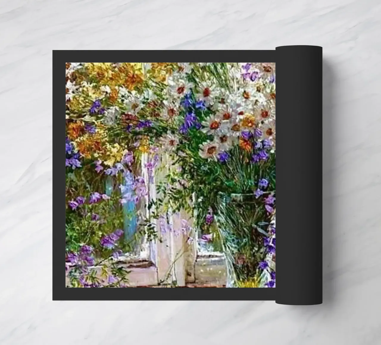 I fiori viola di Monet zerbino da KOOL STORE
