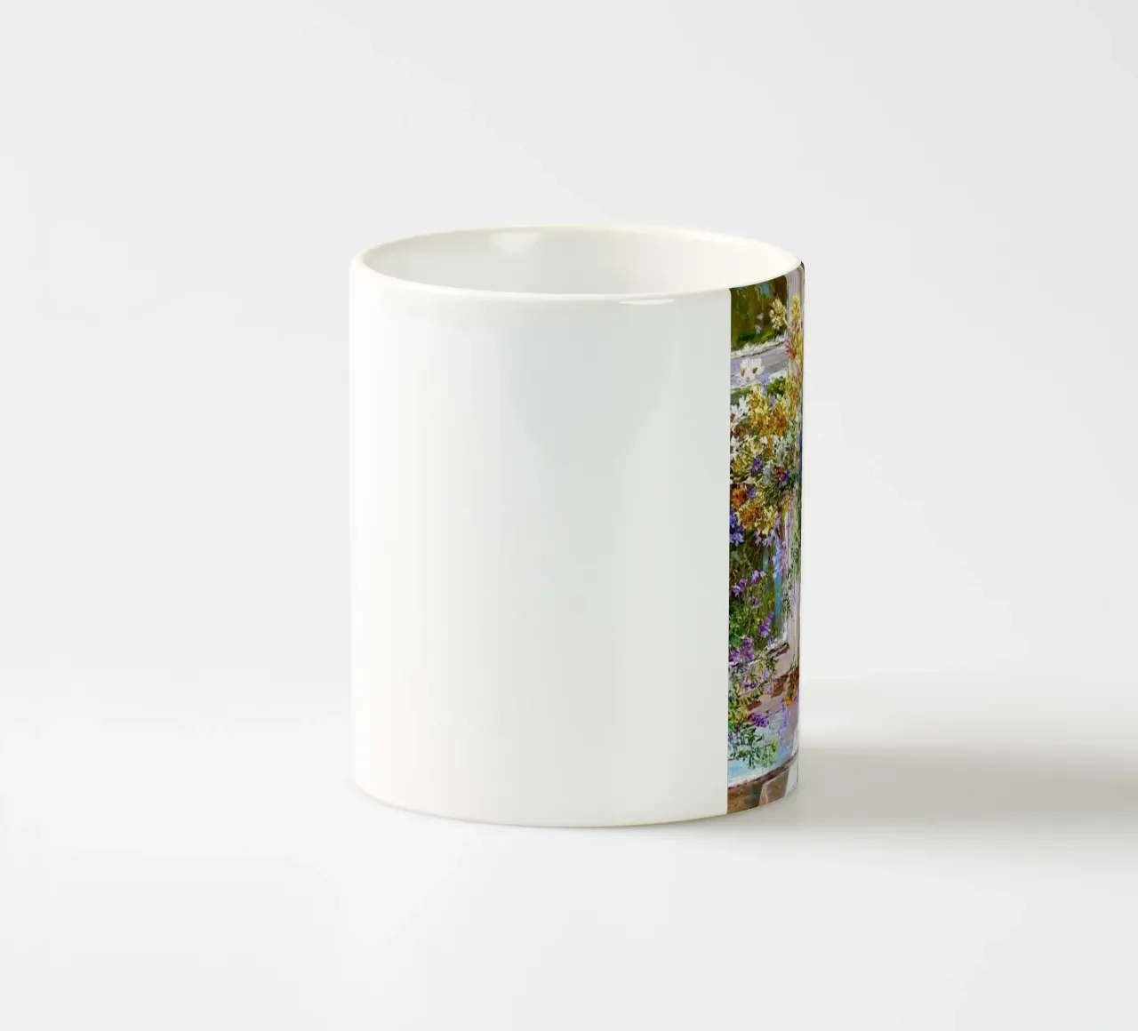 I fiori viola di Monet tazza in ceramica da KOOL STORE