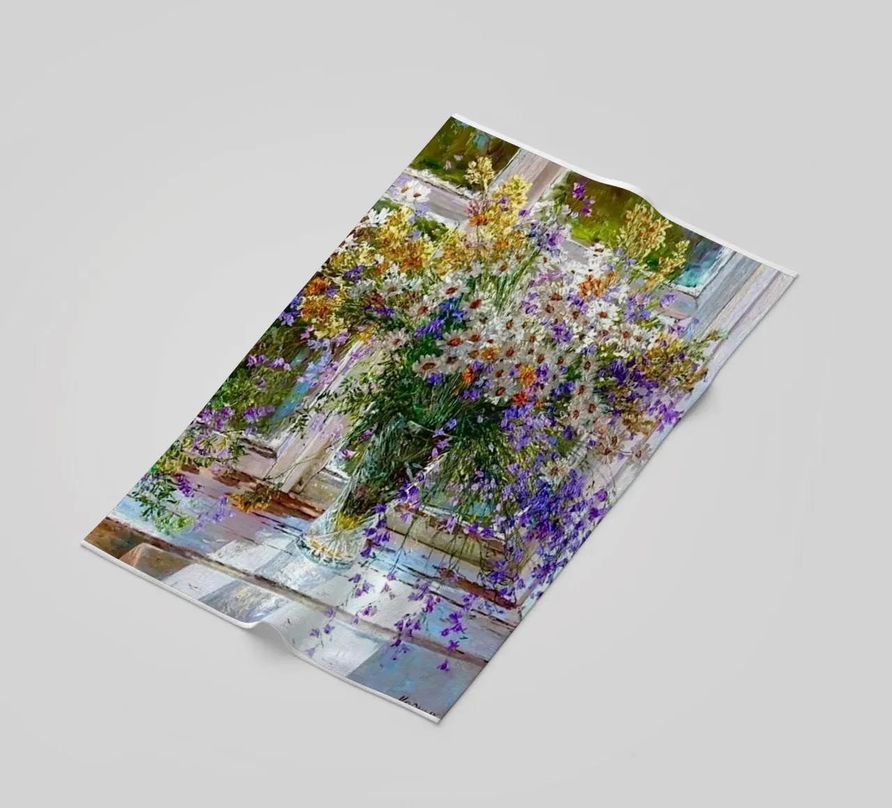 I fiori viola di Monet telo mare da KOOL STORE
