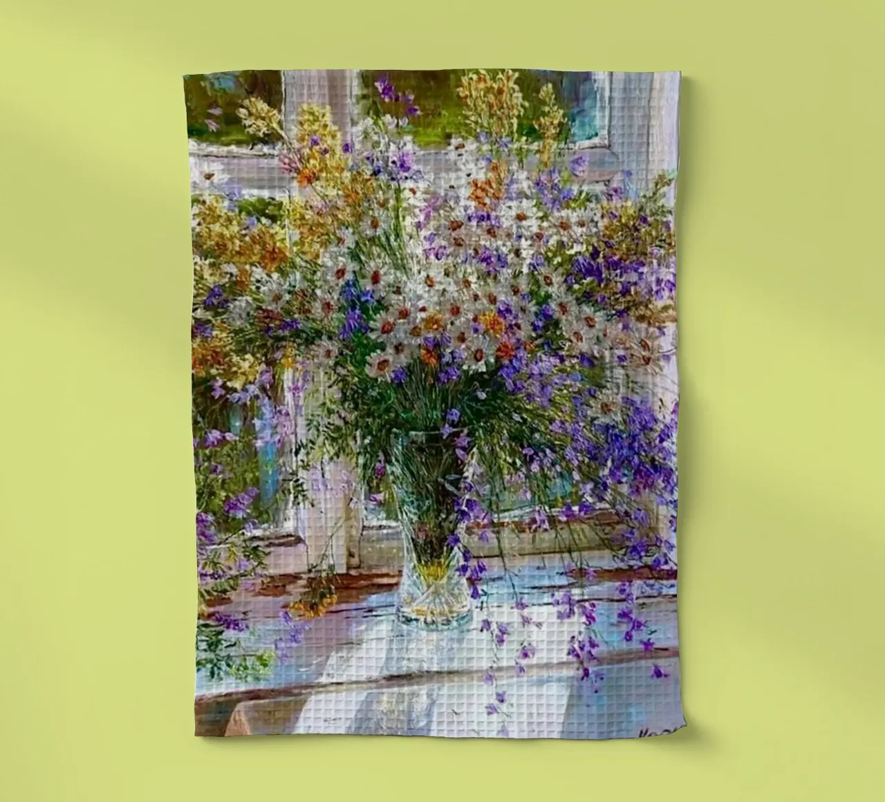 I fiori viola di Monet canovaccio da cucina da KOOL STORE