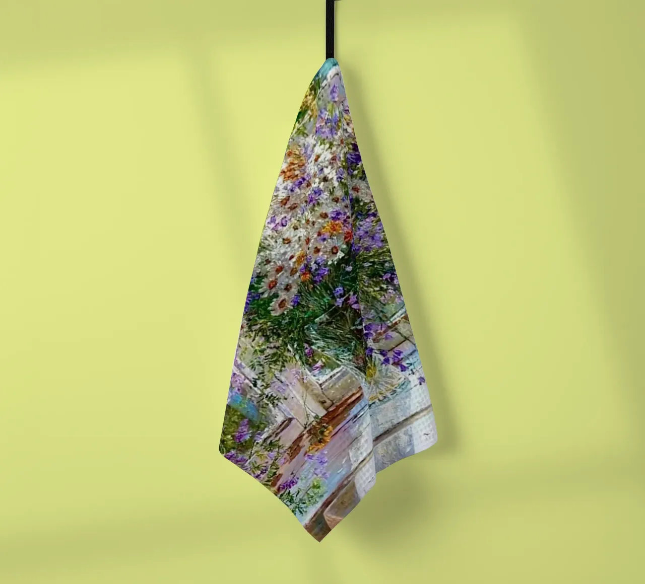 I fiori viola di Monet canovaccio da cucina da KOOL STORE