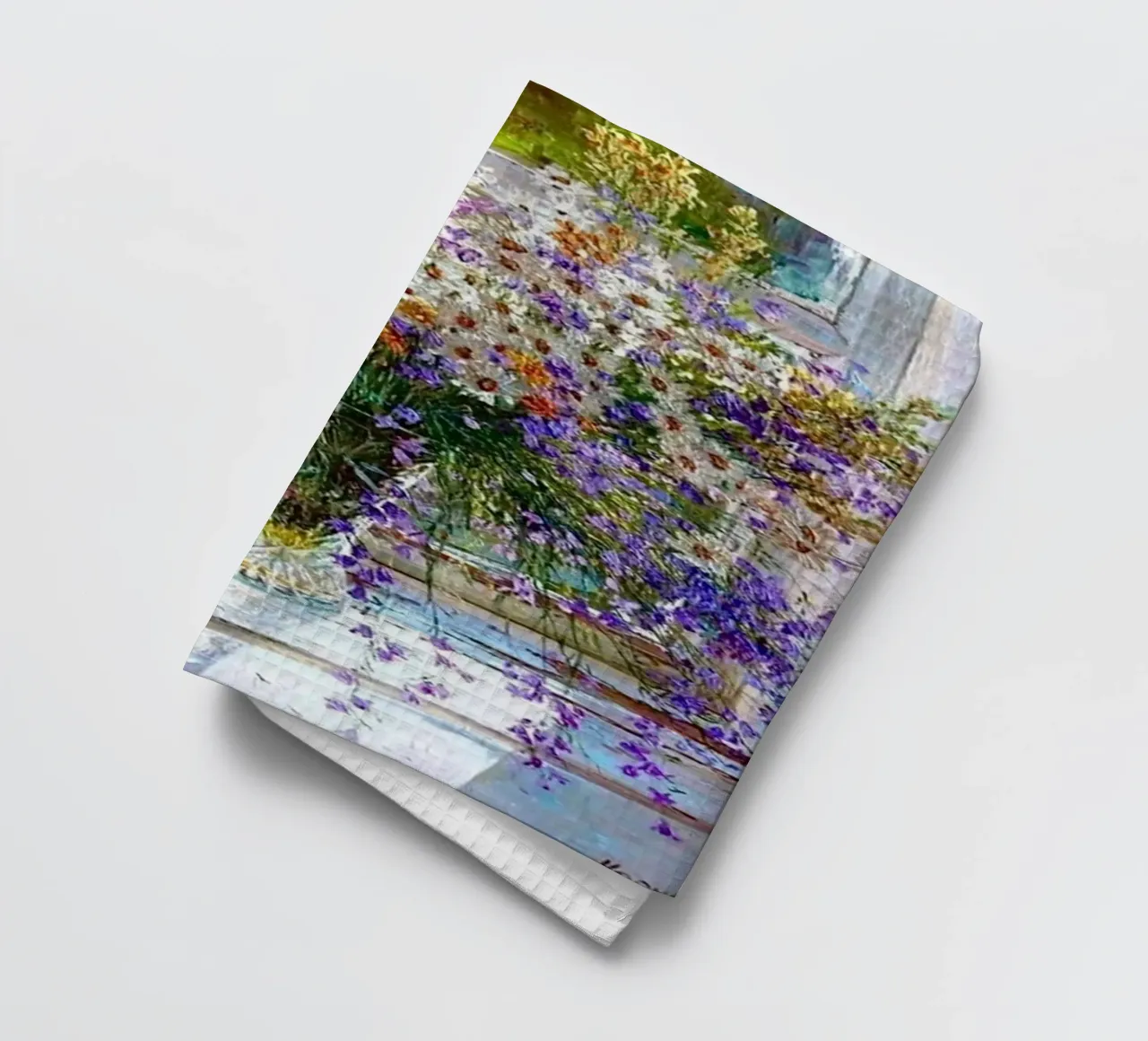 I fiori viola di Monet canovaccio da cucina da KOOL STORE