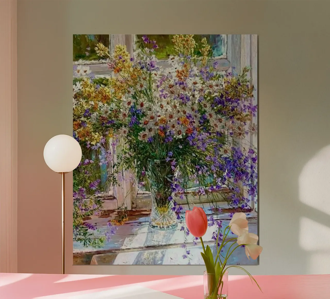 I fiori viola di Monet carta hahnemühle da KOOL STORE