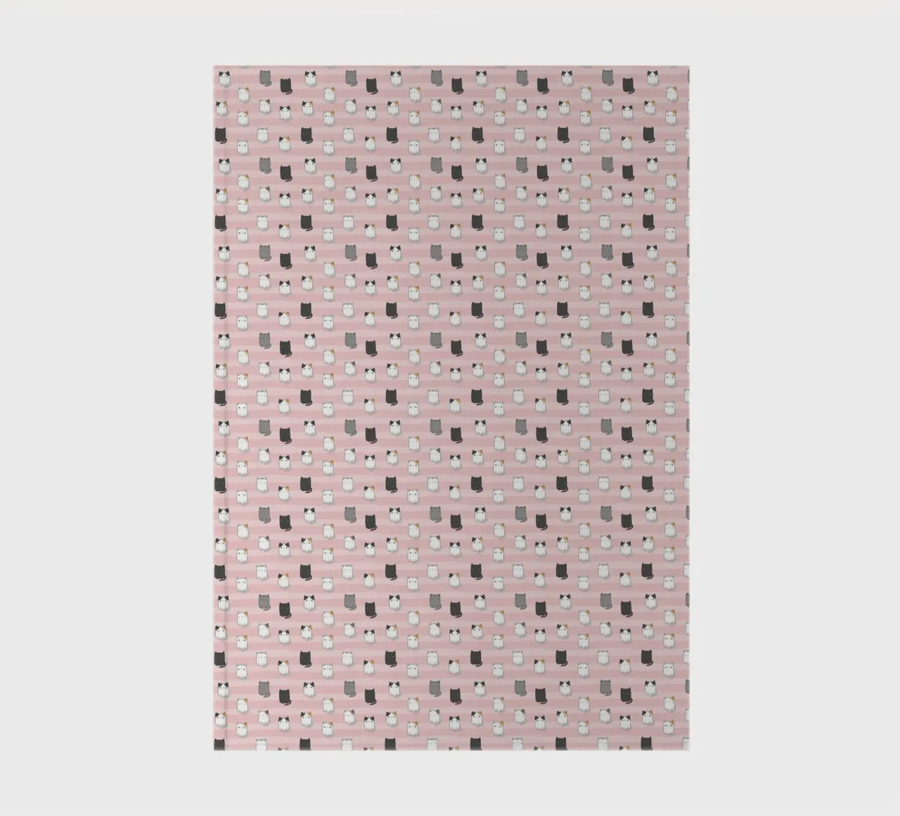 Kitten children's pattern notebook by The joy of home