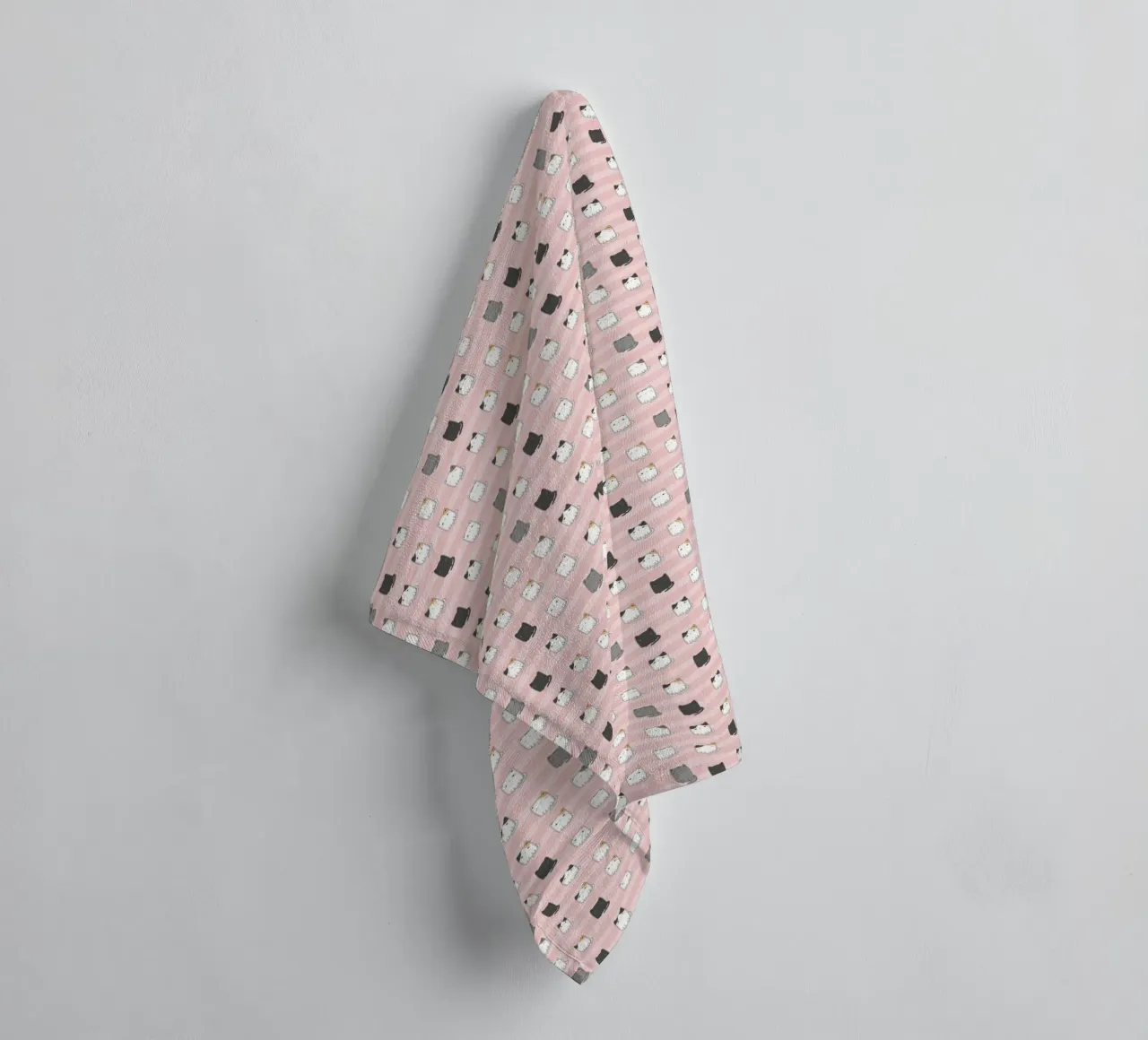 Kitten children's pattern towel by The joy of home