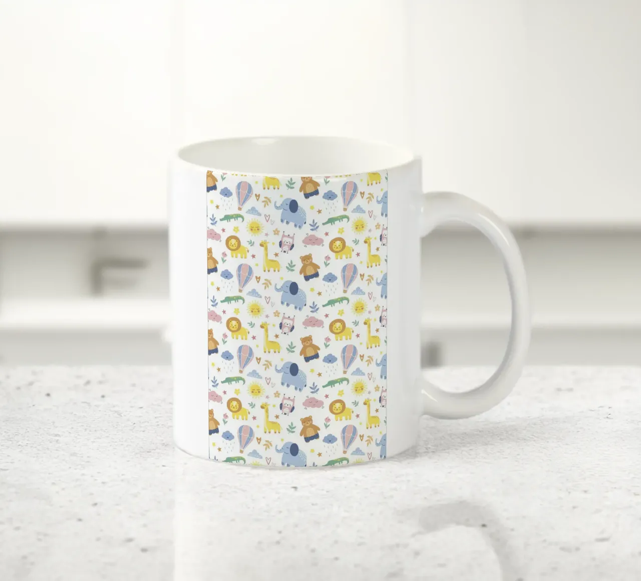 Modello di animale per bambini tazza in ceramica da The joy of home
