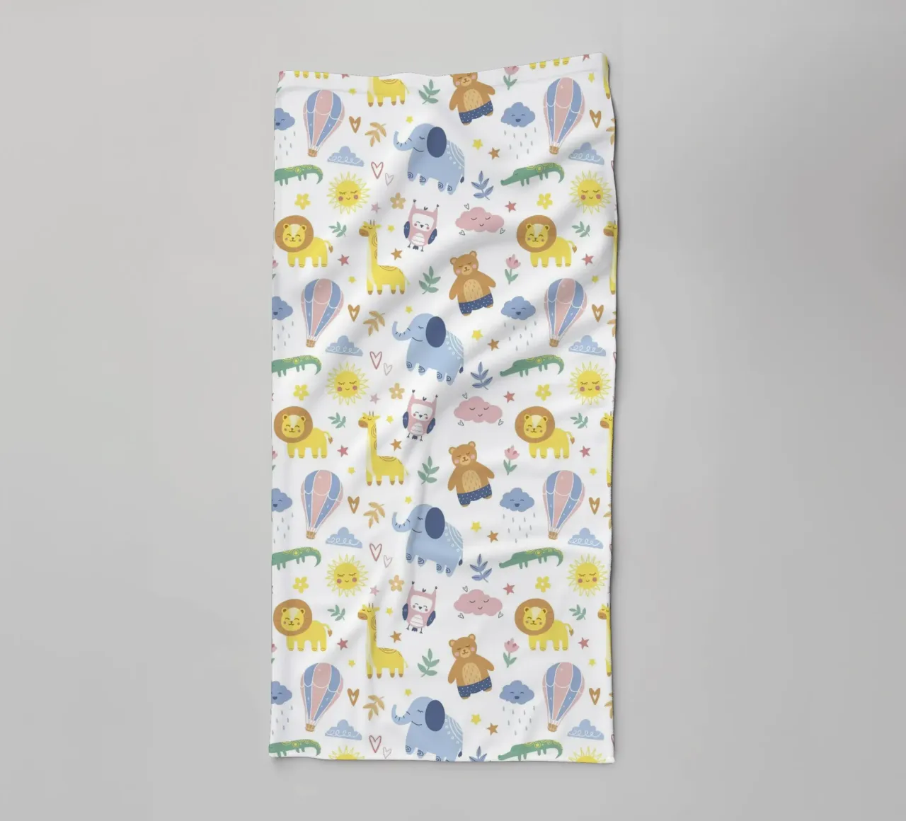 Modello di animale per bambini asciugamano da bagno da The joy of home