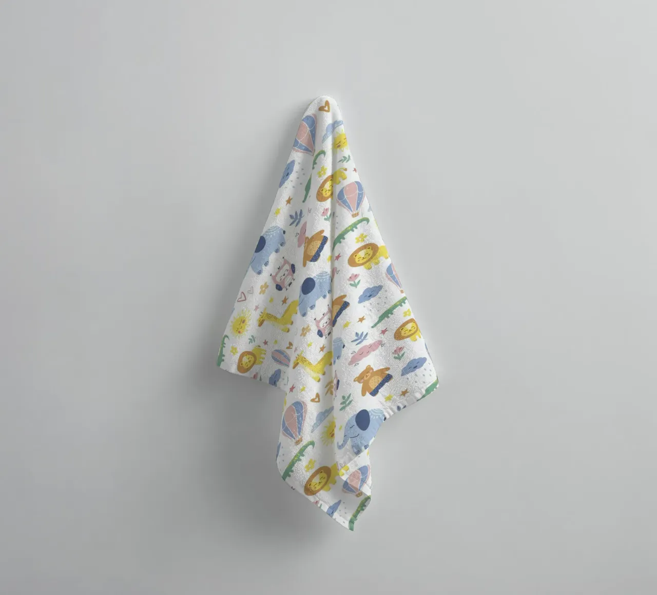 Modello di animale per bambini asciugamano da bagno da The joy of home