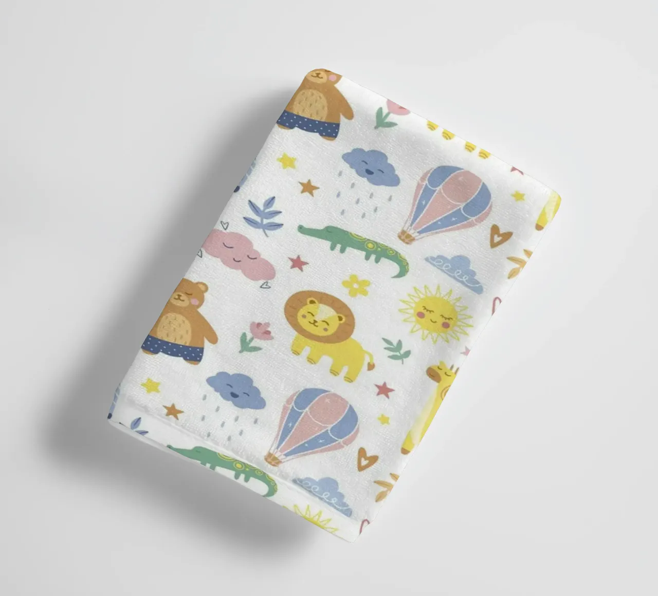 Modello di animale per bambini asciugamano da bagno da The joy of home
