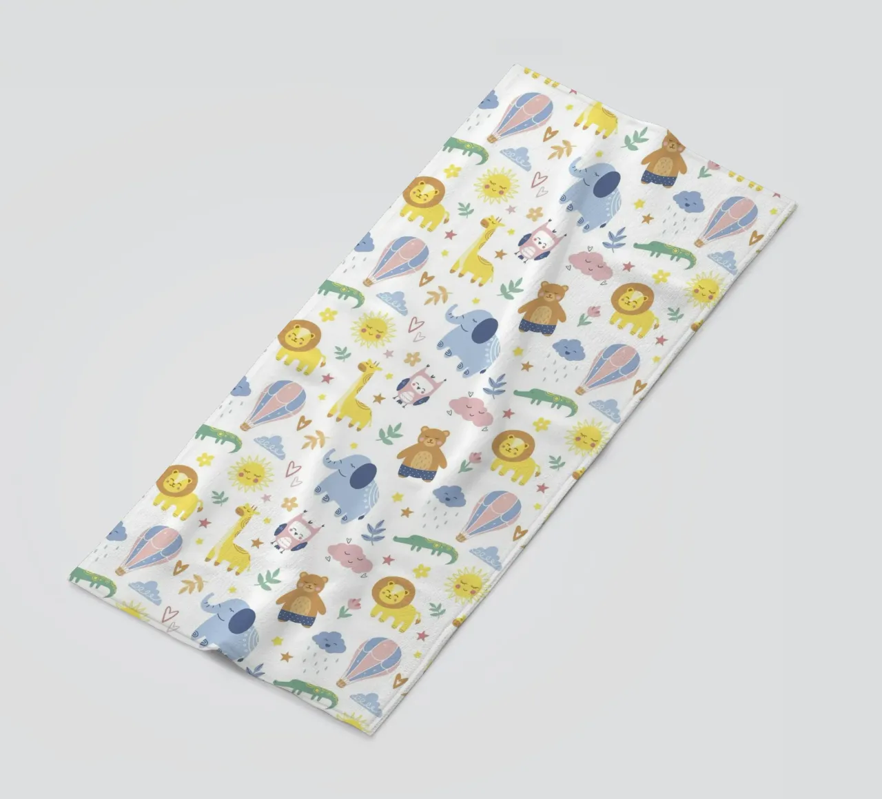 Modello di animale per bambini telo mare da The joy of home