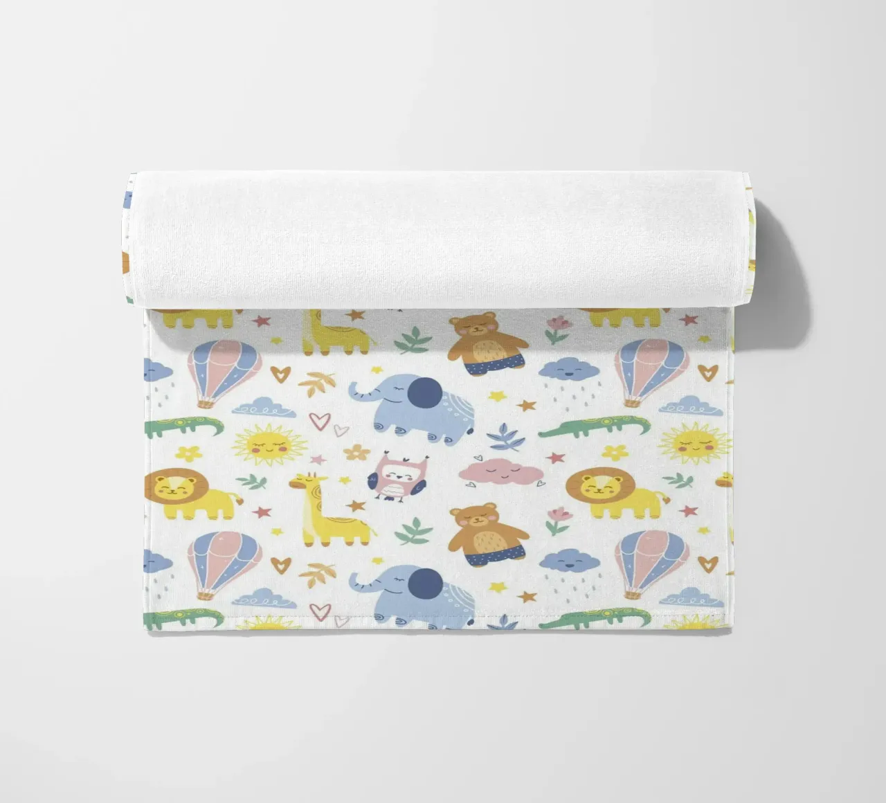 Modello di animale per bambini telo mare da The joy of home