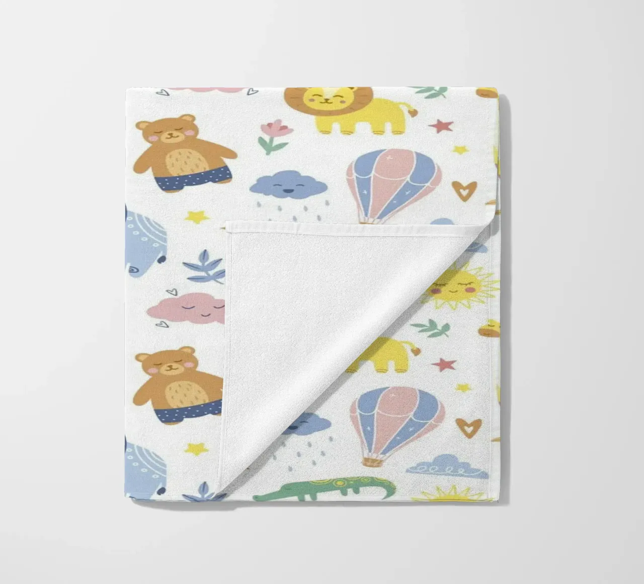 Modello di animale per bambini telo mare da The joy of home