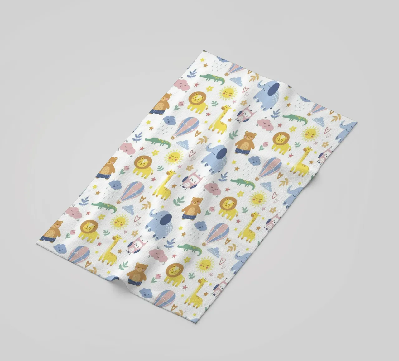 Modello di animale per bambini telo mare da The joy of home