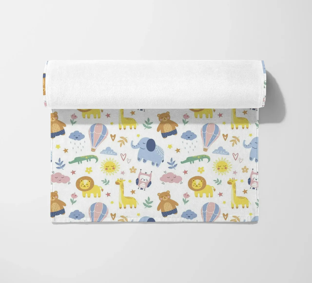 Modello di animale per bambini telo mare da The joy of home